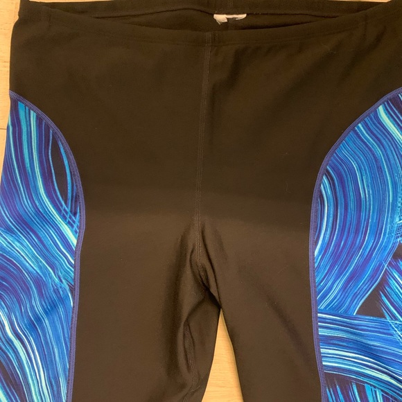 Speedo- 34 Jammers Endurance black blue print - Picture 3 of 4